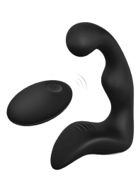 Черный вибромассажер простаты REMOTE BOOTY PLEASER - Dream Toys - в Смоленске купить с доставкой