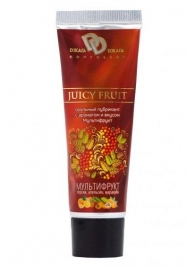 Интимный съедобный лубрикант JUICY FRUIT с ароматом фруктов - 30 мл. - БиоМед - купить с доставкой в Смоленске