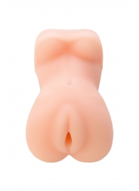 Телесный мастурбатор в виде женской фигурки - Toyfa Basic - в Смоленске купить с доставкой