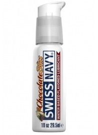 Лубрикант с ароматом шоколада Swiss Navy Chocolate Bliss Lube - 29,5 мл. - Swiss navy - купить с доставкой в Смоленске