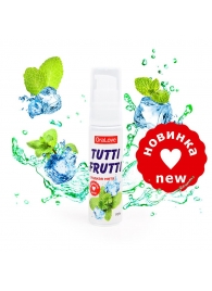 Гель-смазка Tutti-frutti со вкусом сладкой мяты - 30 гр. - Биоритм - купить с доставкой в Смоленске