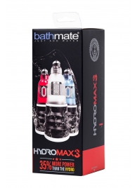 Красная гидропомпа HydroMAX3 - Bathmate - в Смоленске купить с доставкой