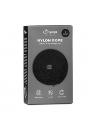 Черная веревка для бондажа Easytoys Bondage Rope - 5 м. - Easy toys - купить с доставкой в Смоленске