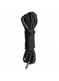 Черная веревка для бондажа Easytoys Bondage Rope - 5 м. - Easy toys - купить с доставкой в Смоленске