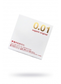 Супертонкий презерватив Sagami Original 0.01 - 1 шт. - Sagami - купить с доставкой в Смоленске