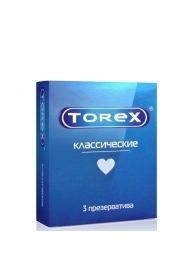 Гладкие презервативы Torex  Классические  - 3 шт. - Torex - купить с доставкой в Смоленске