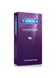 Презервативы Torex  Ультратонкие  - 12 шт. - Torex - купить с доставкой в Смоленске