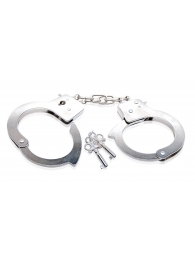 Металлические наручники Beginner s Metal Cuffs - Pipedream - купить с доставкой в Смоленске