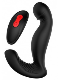 Черный вибромассажер простаты SWIRLING P-PLEASER - Dream Toys - в Смоленске купить с доставкой