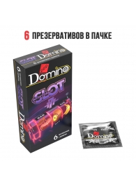 Ароматизированные презервативы DOMINO  Фруктовый слот  - 6 шт. - Domino - купить с доставкой в Смоленске