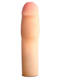 Телесная насадка-удлинитель на пенис PERFORMANCE 1.5INCH COCK XTENDER - 16 см. - Blush Novelties - в Смоленске купить с доставкой