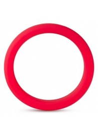 Красное эрекционное кольцо Silicone Go Pro Cock Ring - Blush Novelties - в Смоленске купить с доставкой