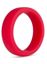 Красное эрекционное кольцо Silicone Go Pro Cock Ring - Blush Novelties - в Смоленске купить с доставкой