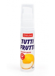 Гель-смазка Tutti-frutti со вкусом сочной дыни - 30 гр. - Биоритм - купить с доставкой в Смоленске