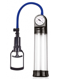 Прозрачная вакуумная помпа Sex Expert с манометром - Sex Expert - в Смоленске купить с доставкой