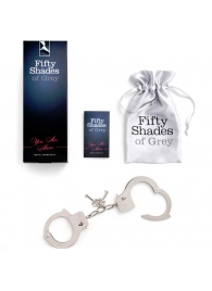 Металлические наручники Metal Handcuffs - Fifty Shades of Grey - купить с доставкой в Смоленске