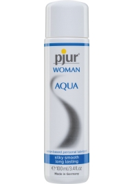 Лубрикант на водной основе pjur WOMAN Aqua - 100 мл. - Pjur - купить с доставкой в Смоленске