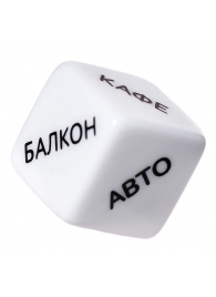 Игральный кубик  Места любви - Eromantica - купить с доставкой в Смоленске