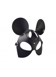 Черная кожаная маска  Мышка - Sitabella - купить с доставкой в Смоленске