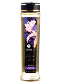 Массажное масло Libido Exotic Fruits с ароматом экзотических фруктов - 240 мл. - Shunga - купить с доставкой в Смоленске