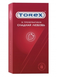 Презервативы Torex  Сладкая любовь  с ароматом клубники - 12 шт. - Torex - купить с доставкой в Смоленске