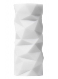 Белый 3D мастурбатор POLYGON - Tenga - в Смоленске купить с доставкой