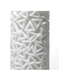 Белый 3D мастурбатор PILE - Tenga - в Смоленске купить с доставкой