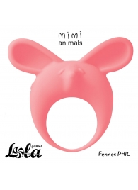 Оранжевое эрекционное кольцо Fennec Phil - Lola Games - в Смоленске купить с доставкой