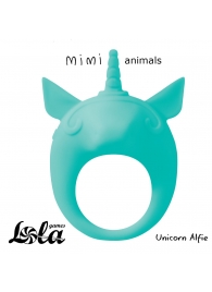 Зеленое эрекционное кольцо Unicorn Alfie - Lola Games - в Смоленске купить с доставкой