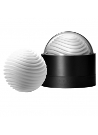 Белый мастурбатор Tenga Geo Aqua - Tenga - в Смоленске купить с доставкой