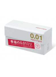 Супер тонкие презервативы Sagami Original 0.01 - 10 шт. - Sagami - купить с доставкой в Смоленске