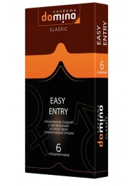 Презервативы с увеличенным количеством смазки DOMINO Easy Entry - 6 шт. - Domino - купить с доставкой в Смоленске