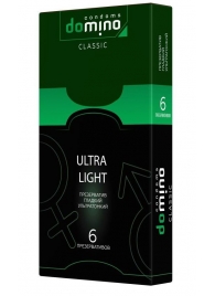 Супертонкие презервативы DOMINO Ultra Light - 6 шт. - Domino - купить с доставкой в Смоленске