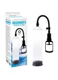 Прозрачная поршневая помпа Beginners Power Pump - Chisa - в Смоленске купить с доставкой