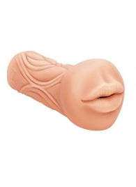 Телесный мастурбатор-ротик Sweet Lips - Lola Games - в Смоленске купить с доставкой
