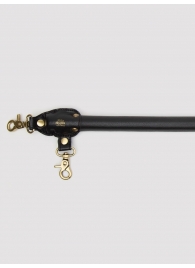 Черная распорка для ног Bound to You Faux Leather Spreader Bar - 50,8 см. - Fifty Shades of Grey - купить с доставкой в Смоленске