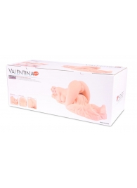 Мастурбатор-полуторс Valentina с двойным слоем материала - KOKOS - в Смоленске купить с доставкой