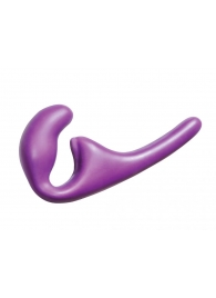 Фиолетовый безремневой страпон Seduction - 20,5 см. - Lola Games - купить с доставкой в Смоленске