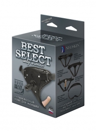 Пояс HARNESS BEST SELECT с вагинальной пробкой - LOVETOY (А-Полимер) - купить с доставкой в Смоленске