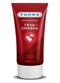 Смазка на водной основе TOREX  Спелая вишня  - 50 мл. - Torex - купить с доставкой в Смоленске