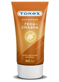 Смазка на водной основе TOREX  Чувственная ваниль  - 50 мл. - Torex - купить с доставкой в Смоленске