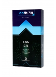 Презервативы увеличенного размера DOMINO Classic King size - 6 шт. - Domino - купить с доставкой в Смоленске