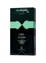 Презервативы с пролонгирующим эффектом DOMINO Classic Long action - 6 шт. - Domino - купить с доставкой в Смоленске