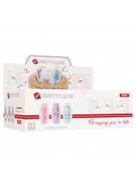 Набор из 15 мини-мастурбаторов Fantastic Egg Hard Boiled - Baile - в Смоленске купить с доставкой