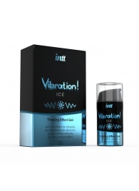 Жидкий интимный гель с эффектом вибрации Vibration! Ice - 15 мл. - INTT - купить с доставкой в Смоленске
