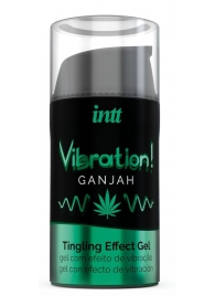 Жидкий интимный гель с эффектом вибрации Vibration! Ganjah - 15 мл. - INTT - купить с доставкой в Смоленске