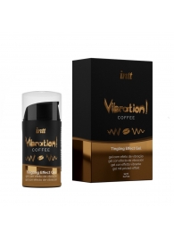 Жидкий интимный гель с эффектом вибрации Vibration! Coffee - 15 мл. - INTT - купить с доставкой в Смоленске