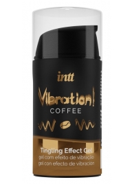 Жидкий интимный гель с эффектом вибрации Vibration! Coffee - 15 мл. - INTT - купить с доставкой в Смоленске