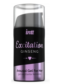 Женский возбуждающий интимный гель Excitation Ginseng - 15 мл. - INTT - купить с доставкой в Смоленске