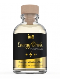 Массажный гель с согревающим эффектом Energy Drink - 30 мл. - INTT - купить с доставкой в Смоленске